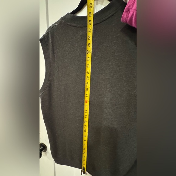 Method Argyle Sweater Vest Mens - black -Size XL Cotton Acrylic - Picture 7 of 7